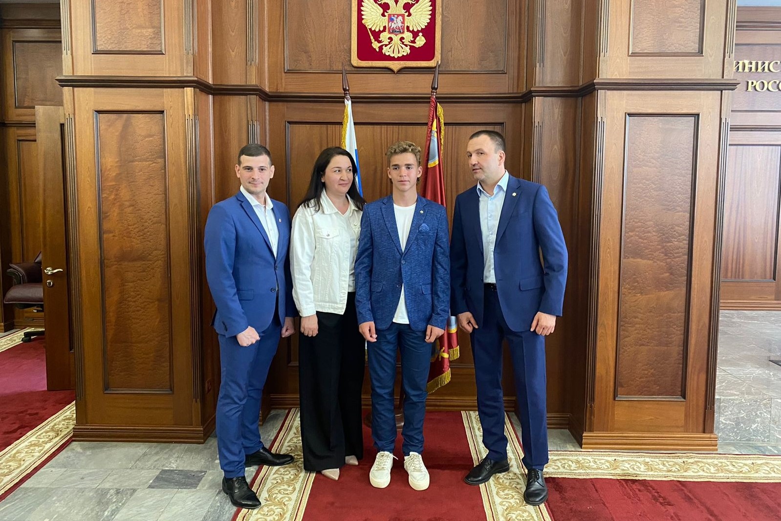 Read more about the article В главном офисе МВД России состоялось торжественное вручение паспортов юным гражданам